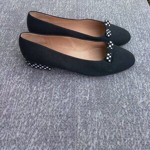 Sonia Rykiel Paris Shoes Women's Size 39.5 Made in Italy Black and White Vintage